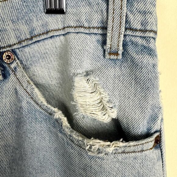 Levi’s Orange Tab Light Wash VTG 80s Distressed Jeans 38 x 32 - Picture 6 of 12